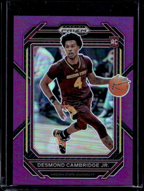 2023 Prizm Draft Picks #41 Purple /75