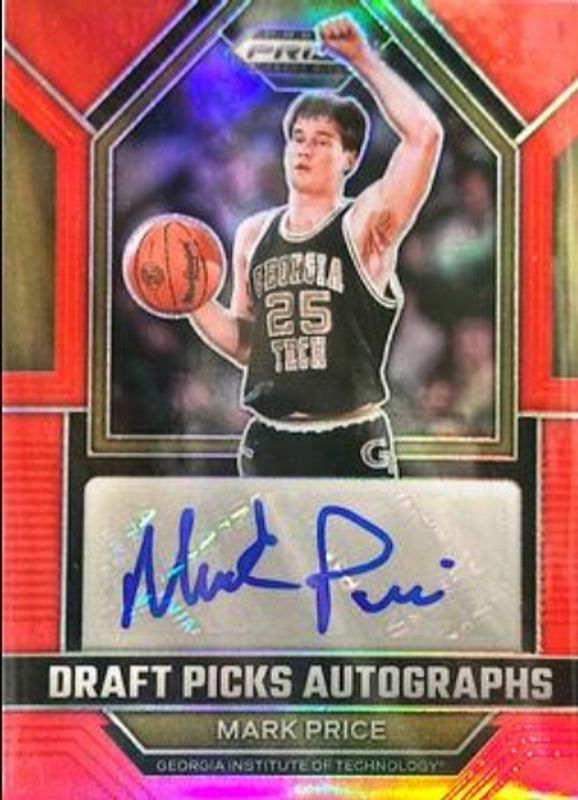 2023 Prizm Draft Picks #DPA-MPG Draft Picks Autographs - Red /149