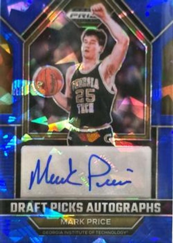 2023 Prizm Draft Picks #DPA-MPG Draft Picks Autographs - Blue Ice /75