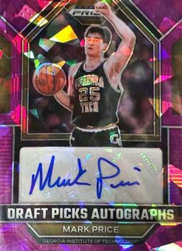 2023 Prizm Draft Picks #DPA-MPG Draft Picks Autographs - Purple Ice /99