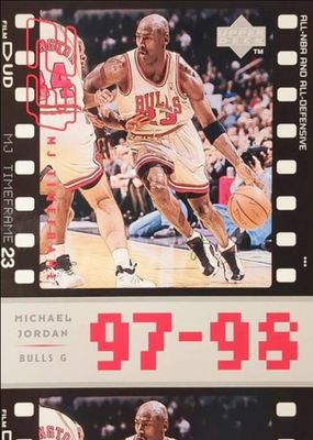 1998 Upper Deck Michael Jordan Living Legend #J5 Timeframe Jumbo