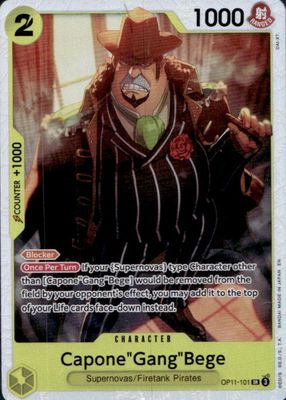 2025 A Fist of Divine Speed #OP11-101 Super Rare