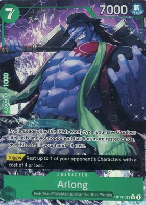 2025 A Fist of Divine Speed #OP11-023 Foil (Alternate Art)