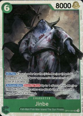 2025 A Fist of Divine Speed #OP11-031 Super Rare