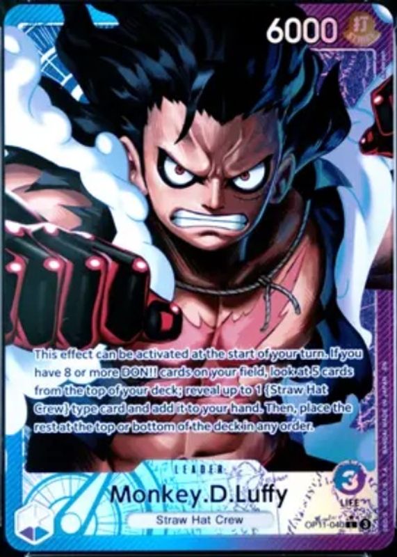 2025 A Fist of Divine Speed #OP11-040 Leader (Alternate Art)