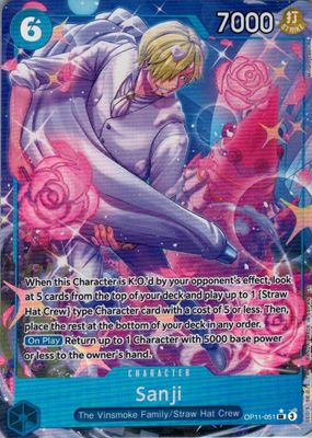 2025 A Fist of Divine Speed #OP11-051 Super Rare (Alternate Art)