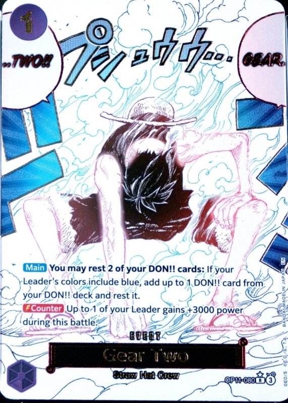 2025 A Fist of Divine Speed #OP11-080 Foil (Alternate Art)