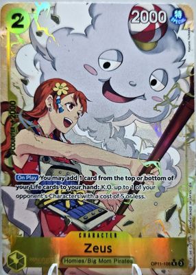 2025 A Fist of Divine Speed #OP11-106 Foil (Alternate Art)