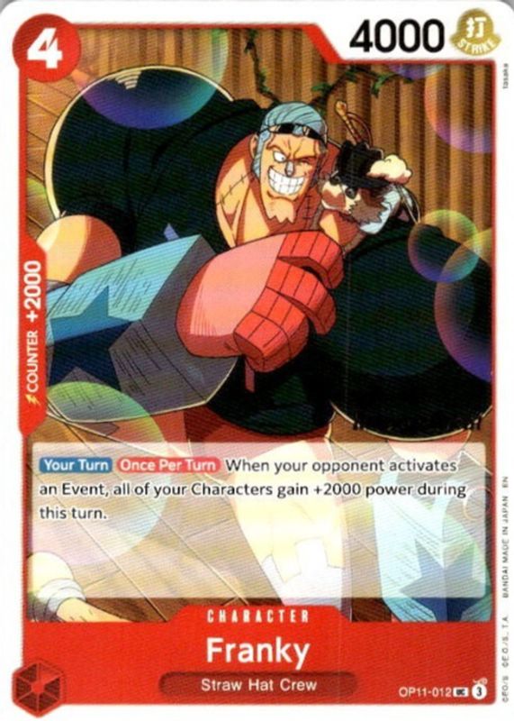 2025 A Fist of Divine Speed #OP11-012 Base