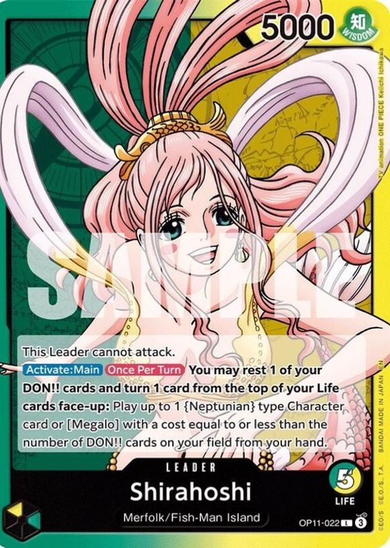 2025 A Fist of Divine Speed #OP11-022 Leader