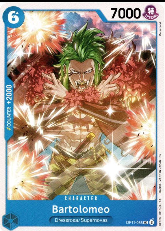 2025 A Fist of Divine Speed #OP11-055 Base