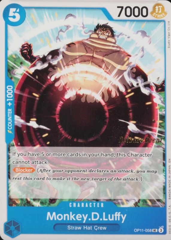 2025 A Fist of Divine Speed #OP11-058 Base