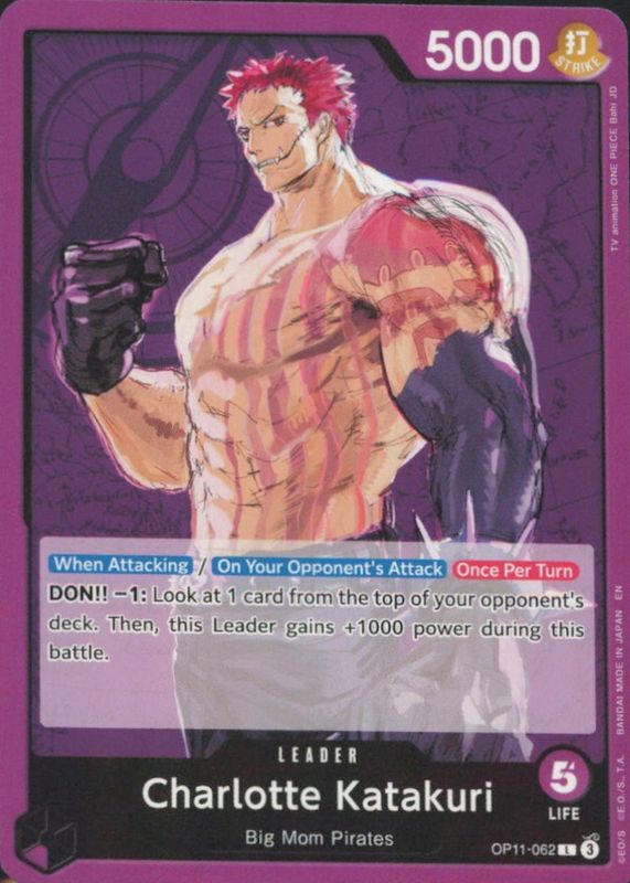 2025 A Fist of Divine Speed #OP11-062 Leader