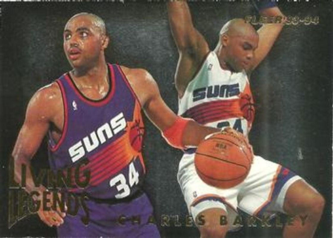 Charles Barkley 1993 Fleer #1 Living Legends RAW