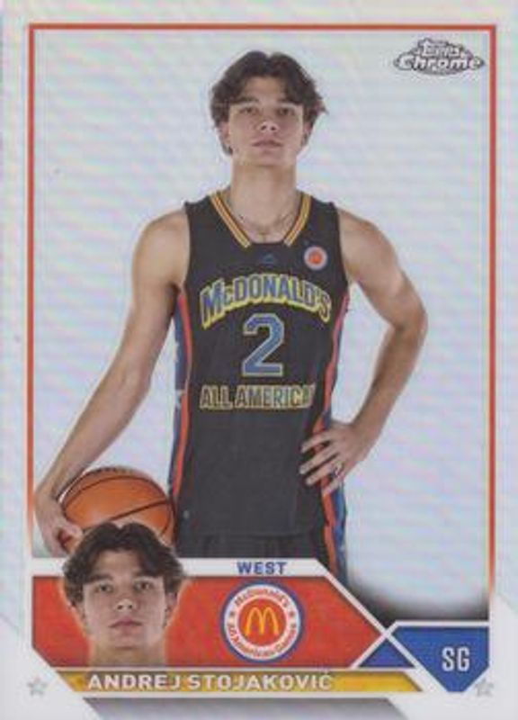 2023 Topps Chrome McDonald's All-American #71 Refractor