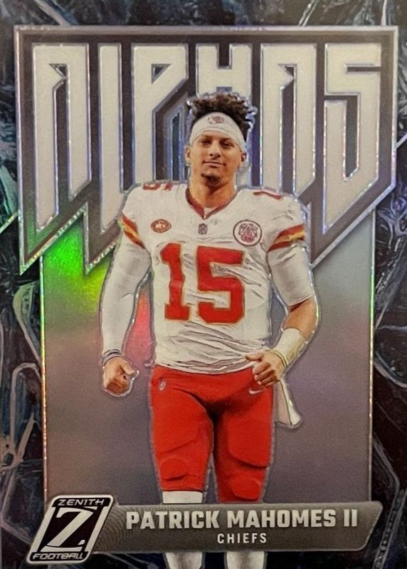 Patrick Mahomes II 2024 Zenith #13 Alphas /(SSP) RAW