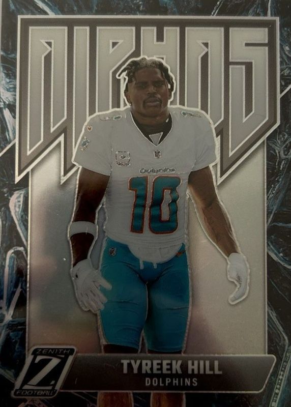 Tyreek Hill 2024 Zenith #17 Alphas /(SSP) RAW