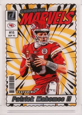 2023 Clearly Donruss #8 Gridiron Marvels /(SSP)