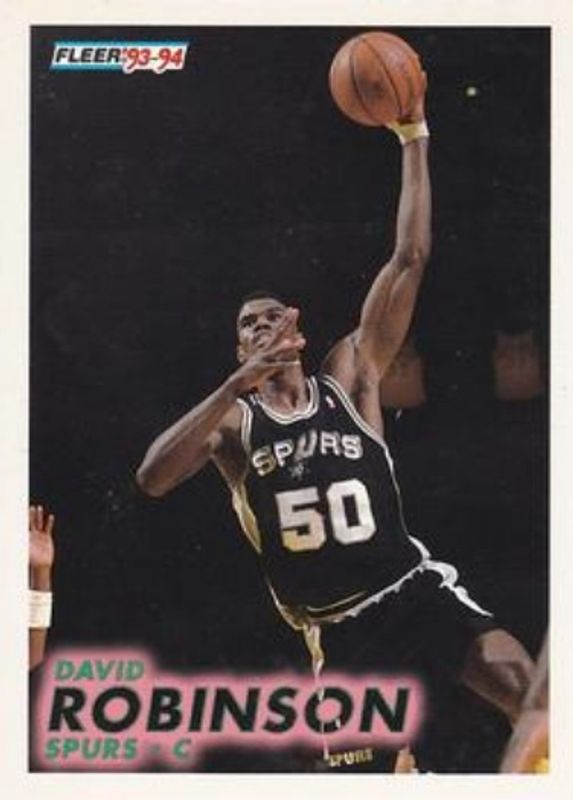 David Robinson 1993 Fleer #196 Base RAW