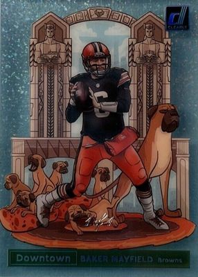 2021 Clearly Donruss #D-8 Downtown - Holo Platinum /1