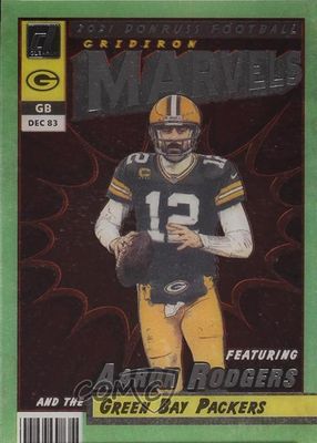 2021 Clearly Donruss #GM-4 Gridiron Marvels /(SSP)