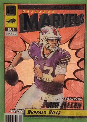 2021 Clearly Donruss #GM-3 Gridiron Marvels /(SSP)
