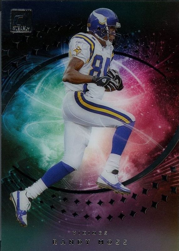 Randy Moss 2021 Clearly Donruss #NM-11 Night Moves /(SSP) RAW