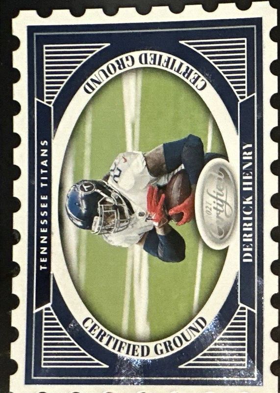 Derrick Henry 2021 Certified #CG-7 Certified Ground /(SSP) RAW
