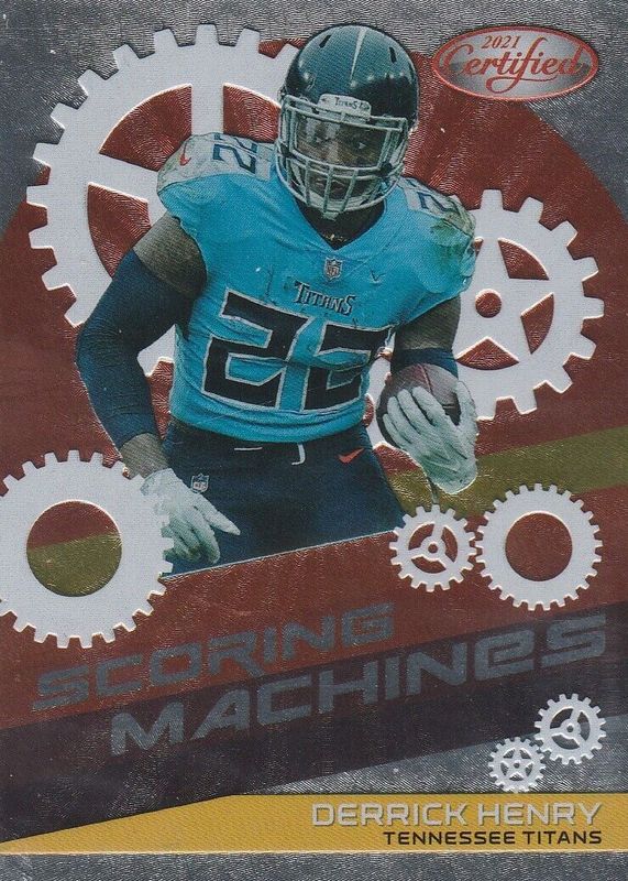 Derrick Henry 2021 Certified #SM-14 Scoring Machines /(SSP) RAW