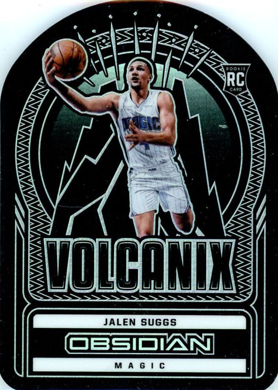 Jalen Suggs 2021 Obsidian #14 Volcanix /(SSP) Rookie RAW