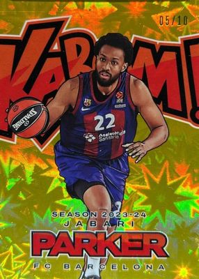 2023 Crown Royale EuroLeague #17 Kaboom! - Gold /10