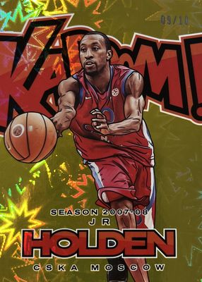 2023 Crown Royale EuroLeague #19 Kaboom! - Gold /10