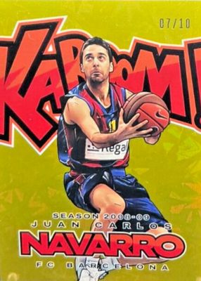 2023 Crown Royale EuroLeague #12 Kaboom! - Gold /10