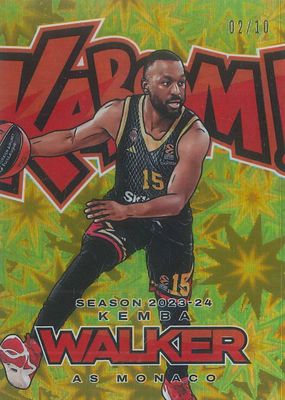 2023 Crown Royale EuroLeague #14 Kaboom! - Gold /10