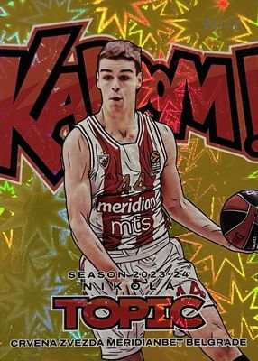 2023 Crown Royale EuroLeague #1 Kaboom! - Gold /10
