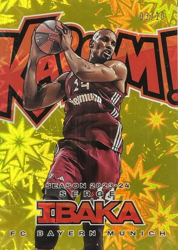 2023 Crown Royale EuroLeague #15 Kaboom! - Gold /10