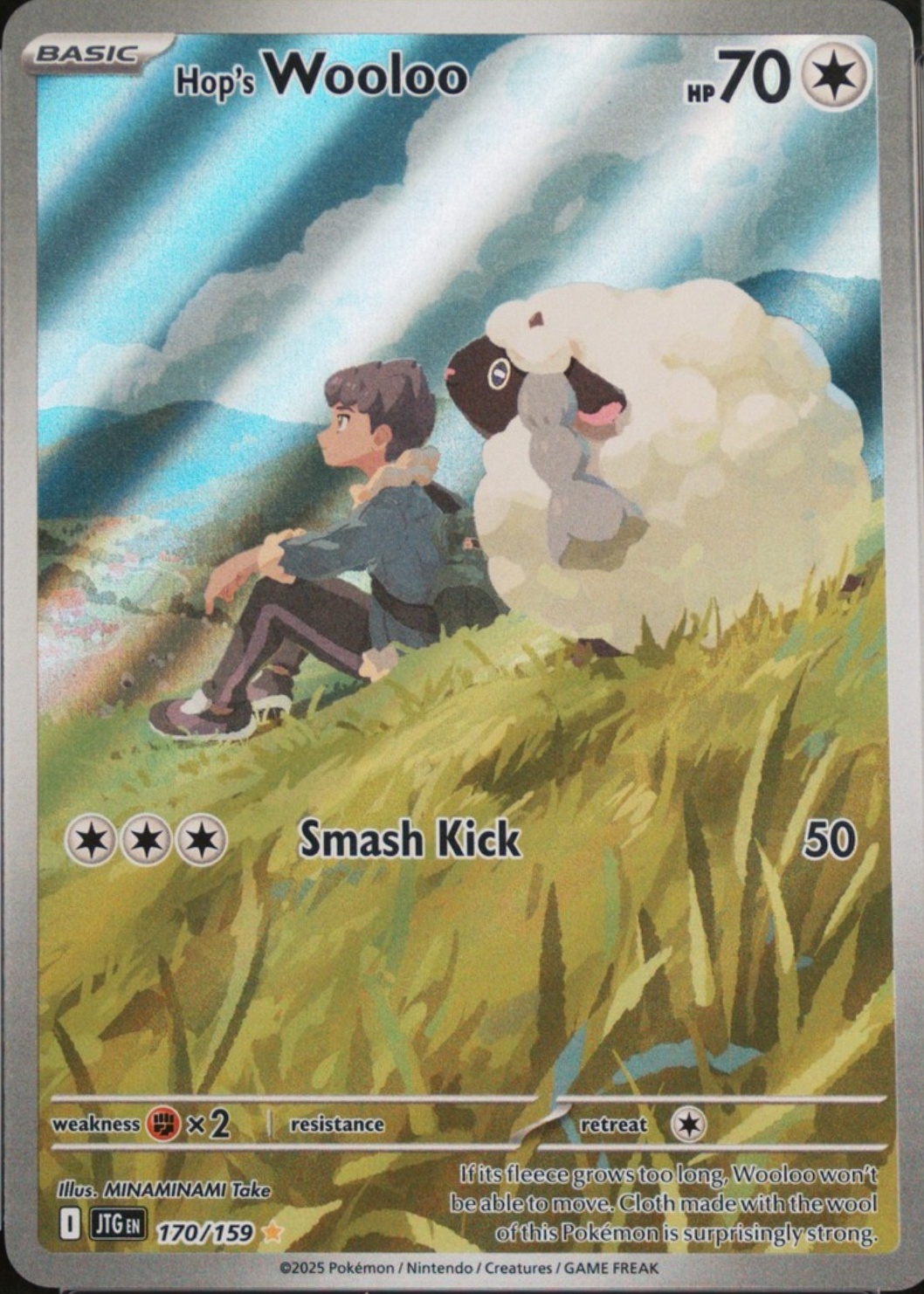 wooloo holographic card [JP] Hop's Wooloo (141/193) main image 1