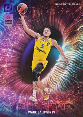 2023 Donruss EuroLeague #14 Night Moves /(SSP)
