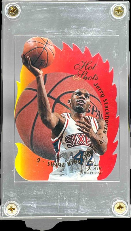 1996 Flair Showcase #16 Hot Shots