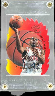 1996 Flair Showcase #16 Hot Shots