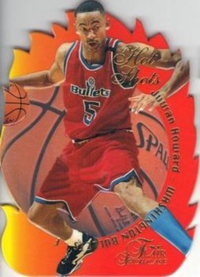 1996 Flair Showcase #10 Hot Shots