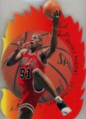 1996 Flair Showcase #7 Hot Shots