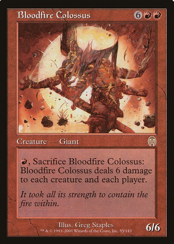 2001 Apocalypse #55 Base