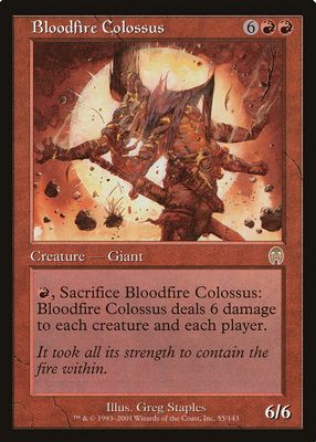 2001 Apocalypse #55 Base