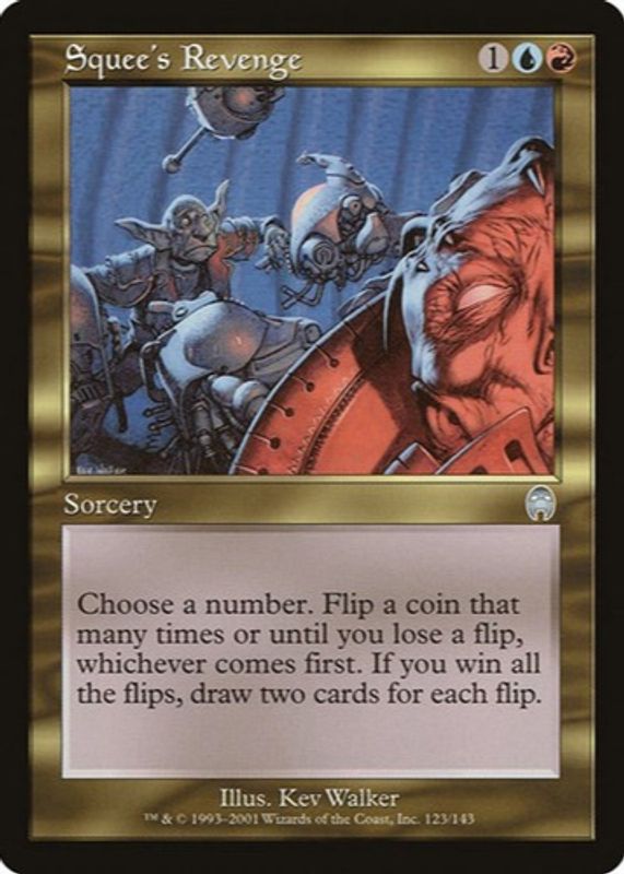 Squee's Revenge 2001 Apocalypse #123 Base RAW TCG (NEAR MINT)