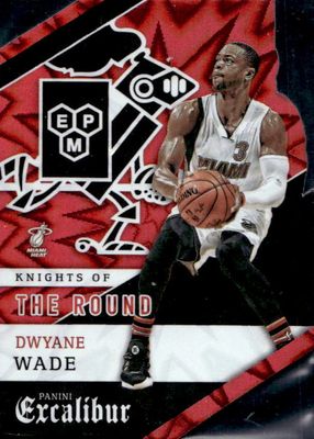 2015 Excalibur #17 Knights of the Round /(SSP)