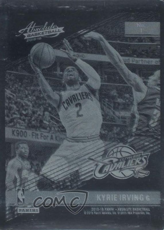 Kyrie Irving 2015 Absolute #1 Glass /(SSP) BGS 9