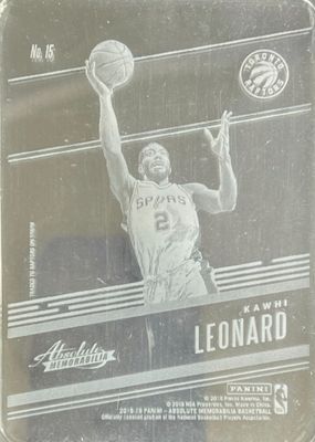 2018 Absolute Memorabilia #15 Glass /(SSP)