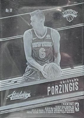 2018 Absolute Memorabilia #18 Glass /(SSP)