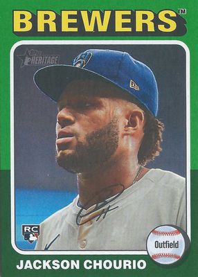 2024 Topps Heritage High Number #632 Green Border